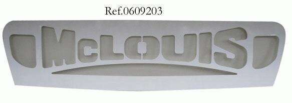 Parrilla frontal aluminio Ref.0609203