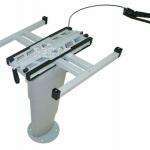 Pie de mesa elevadora deslizante y giratoria 1 columna caravana autocaravana camper. - Ref. 570861