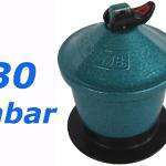 Regulador gas salida 30mbar caravana autocaravana - Ref. 90002
