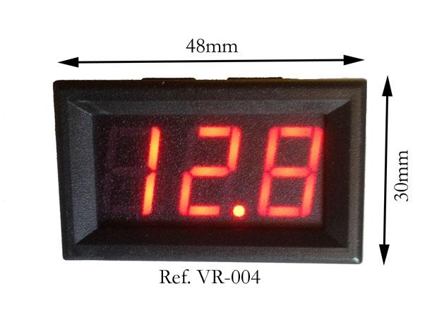 Voltímetro empotrable Ref.VR-004