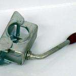 Abrazadera rueda Jockey Ø 48 maneta rígida con manivela