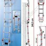 Escalera Exterior Camper Deluxe 8 Fiamma