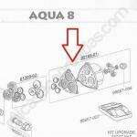 Kit grupo transmisión Aqua8 Fiamma