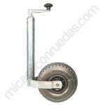 Rueda Jockey hinchable 260 x 85 Ø 48 mm.