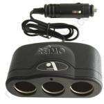 Conector 12v de 3 tomas