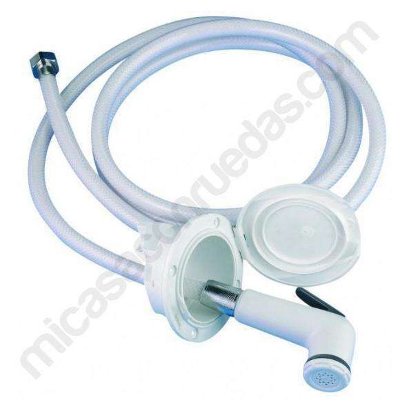 Ducha extensible exterior con flexo 2,5 m