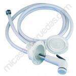 Ducha extensible exterior con flexo 2,5 m