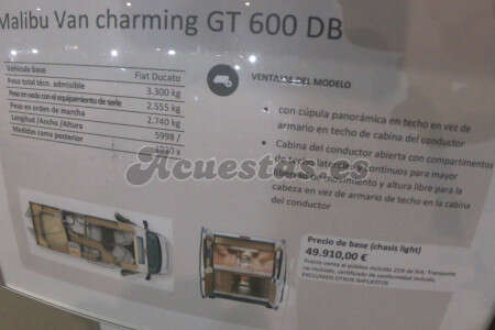 Carthago Malibu Van charming GT 600 DB
