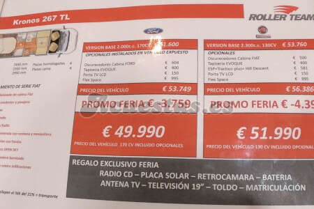 Roller Team Kronos 267 TL