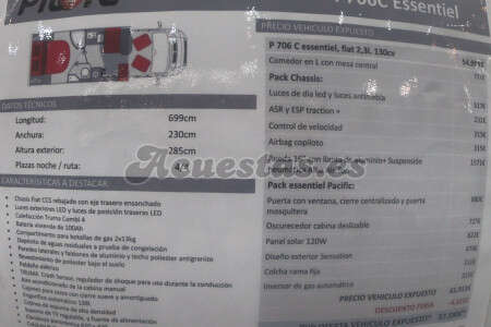 Pilote Pacific P 706 C Essentiel