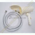 Toma ducha con manguera