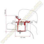Soporte F65 y F80S VW CRAFTER / MAN L3 H3 desde 2017
