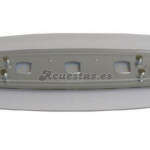 Plafon techo TecnoLed rectangular 12v 18 Led de superficie caravana autocaravana camper - Ref. LUC555