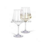 Juego de 2 copas de vino blanco soho