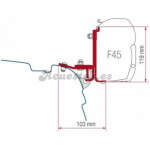 Adaptador t5 para f45/f45l brandrup/ multiraíl
