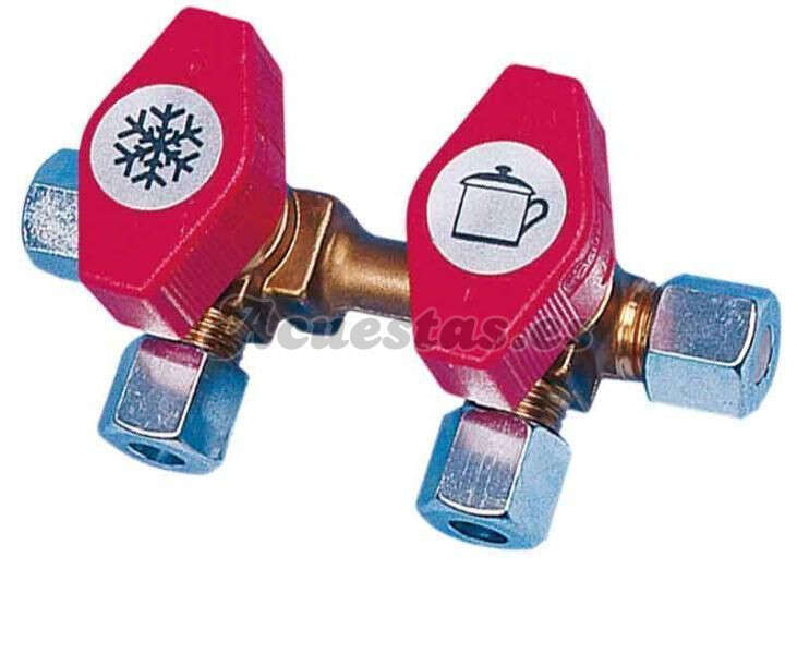 Llave de Paso GAS 2 VÍAS