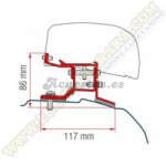 Soporte F40VAN Kit Ford Custom L2 desde 2012