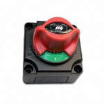 Corta corrientes con botón giratorio