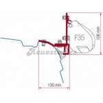 Adaptador fiamma para vw t5/t6 con multirail reimo