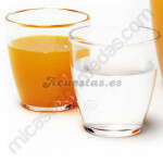 Juego de dos Vasos de policarbonato