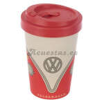 Taza TakeAway Bambú VW RED