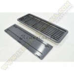 Rejilla ventilación con tapa LS 200 Gris Oscuro