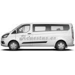 Aislantes térmicos 9 capas para ford transit custom larga