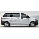 Aislantes térmicos 9 capas para mercedes vito clase v w447 compacta