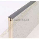 Canto T gris oscuro 5 m.