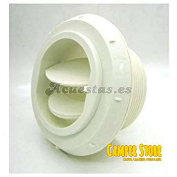 Rejilla obturable para calefacción. Blanca