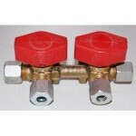 Llave de paso doble truma