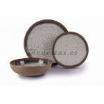 Vajilla melamina FarmHouse - 12 piezas