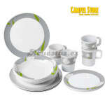 Vajilla melamina Tulip - 16 piezas