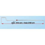 Manivela fiamma telescopica de 154 a 240 cm