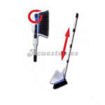 Cepillo telescópico con recogedor