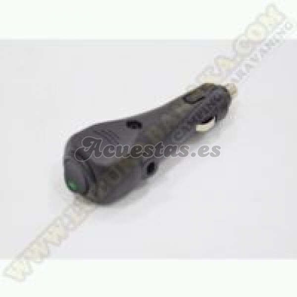 Conector Mechero con fusible 15Amps con interruptor