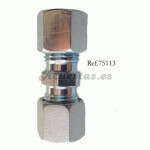 Conector de gas recto de 8mm. - Ref. 35-75113
