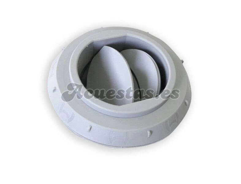 Salida Ø 60 - Obturable - GRIS