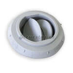 Salida Ø 60 - Obturable - GRIS