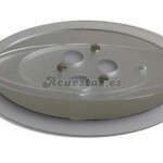 Plafon techo TecnoLed ovalado 12v 18 Led de superficie caravana autocaravana camper - Ref. LUC549