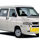 Aislantes térmicos 7 capas para VW T4. Habitáculo