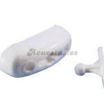 Fijador Puerta AC PIVOTE (BLANCO)