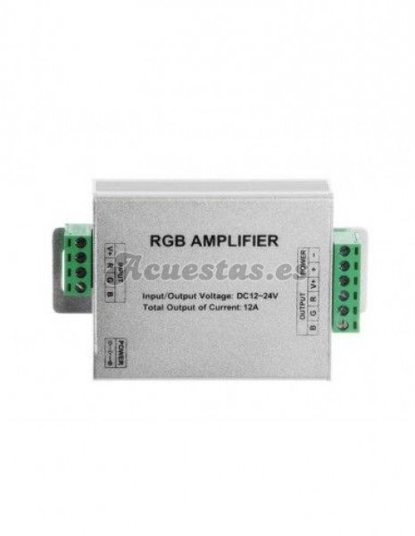 Amplificador de 3 canales para luces led