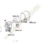 Tapa F45Ti Titanium derecha