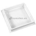 Plato de ducha de superficie 68x68 cm
