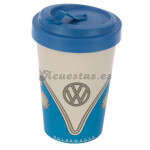 Taza TakeAway Bambú VW BLUE