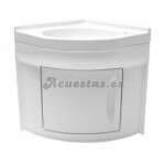 Lavabo de esquina con armario