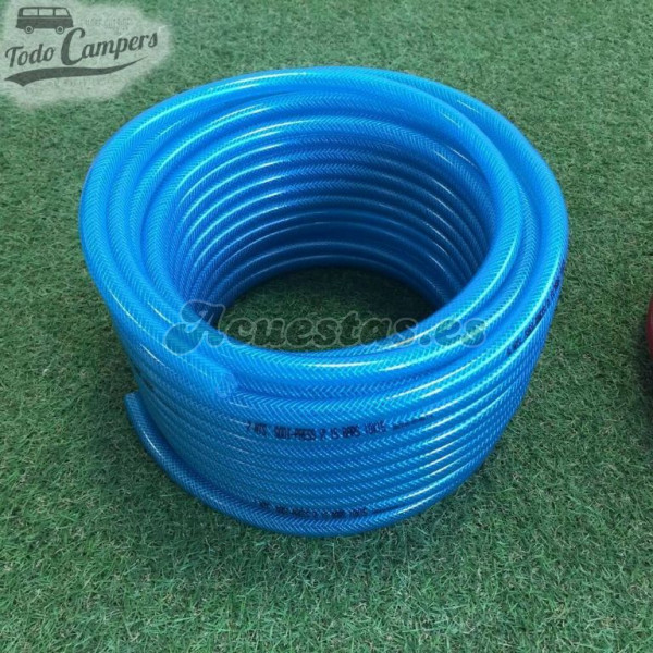 Manguera azul - 10mm diámetro (Rollo 25m)