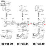 Depósito Superior Bi-Pot (34 y 39)