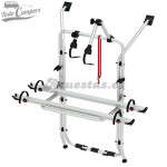 Portabicicletas para VW T6 y T6.1 de Portón (inlcuye 2 Rail Quick Pro + Bike Block Pro 1 Negro + Bike Block Pro D2) - Fiamma